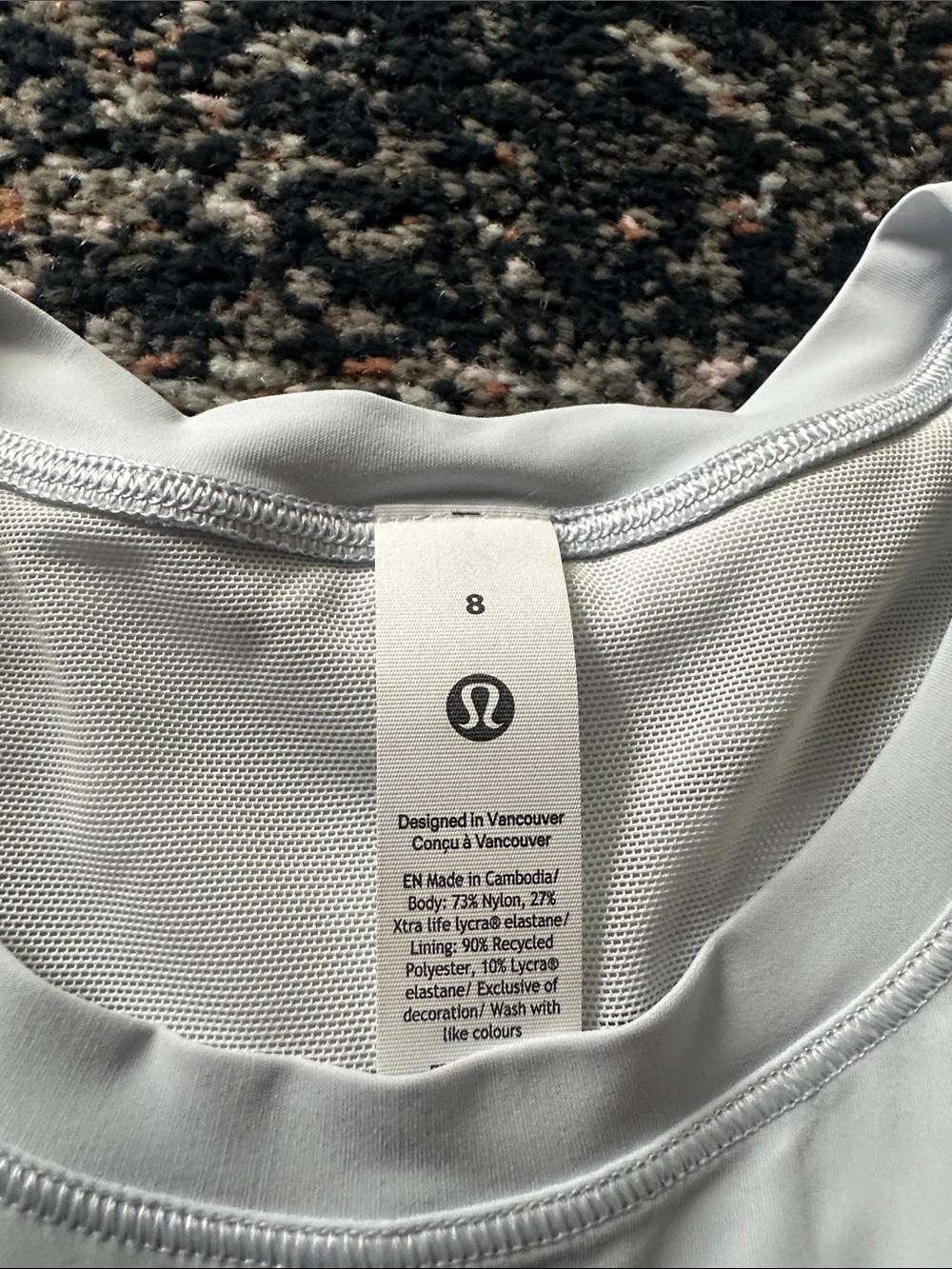 Lululemon Fold Over Running Tank - Picture 2 of 6